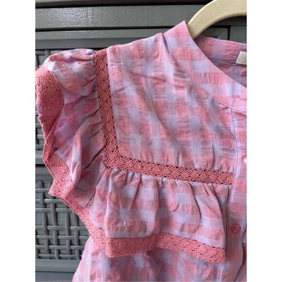 NWT  day + moon Camila gingham too, $60 Large E29 - Picture 3 of 8